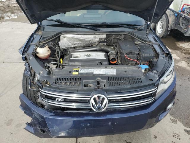 WVGBV3AX4EW104966 - 2014 VOLKSWAGEN TIGUAN S BLUE photo 12