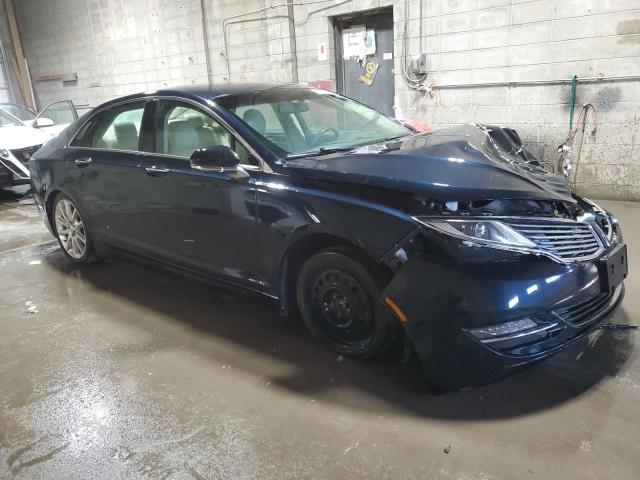 3LN6L2JK4ER822459 - 2014 LINCOLN MKZ BLUE photo 4