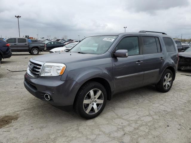 5FNYF4H95FB039088 - 2015 HONDA PILOT TOURING GRAY photo 1