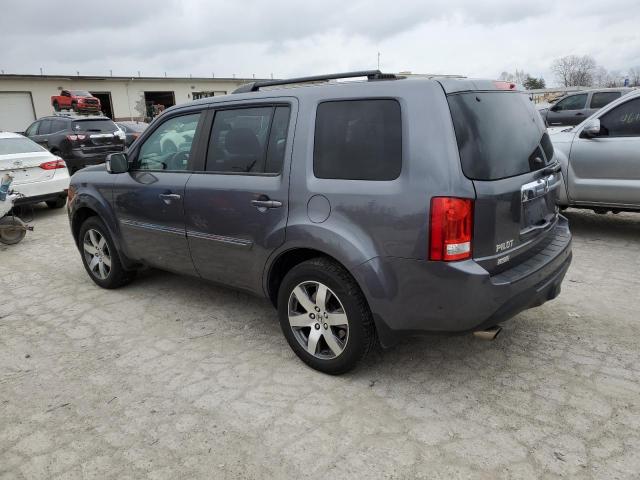 5FNYF4H95FB039088 - 2015 HONDA PILOT TOURING GRAY photo 2