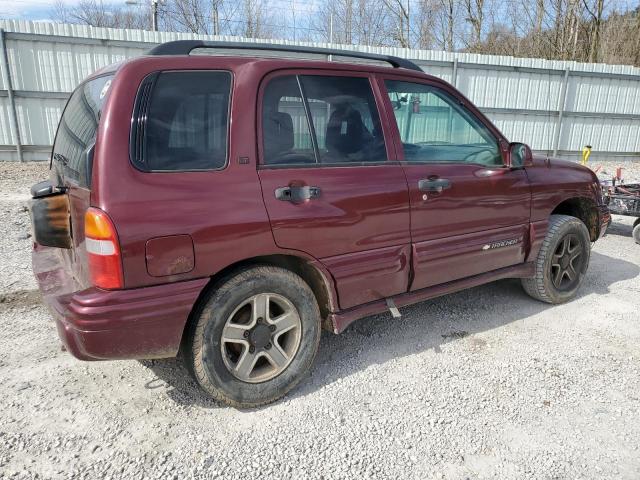 2CNBJ634636905468 - 2003 CHEVROLET TRACKER LT MAROON photo 3