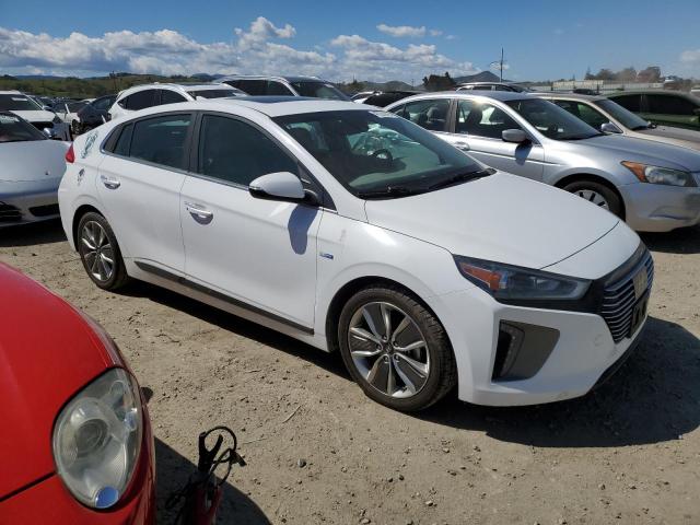 KMHC05LC4KU107687 - 2019 HYUNDAI IONIQ LIMITED WHITE photo 4