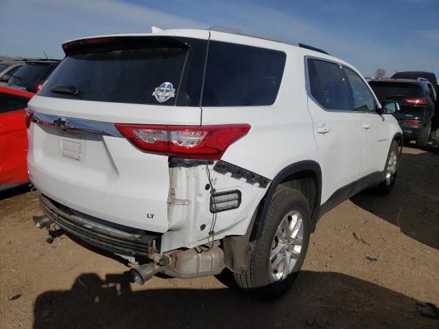 1GNERGKW4JJ233260 - 2018 CHEVROLET TRAVERSE LT WHITE photo 3