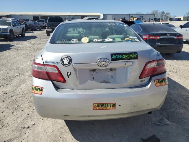 4T1BE46K97U139276 - 2007 TOYOTA CAMRY CE SILVER photo 6