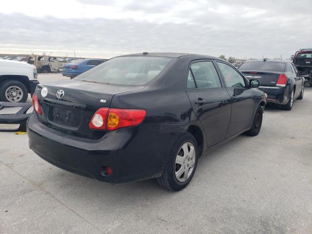 1NXBU40E09Z138753 - 2009 TOYOTA COROLLA BASE BLACK photo 3