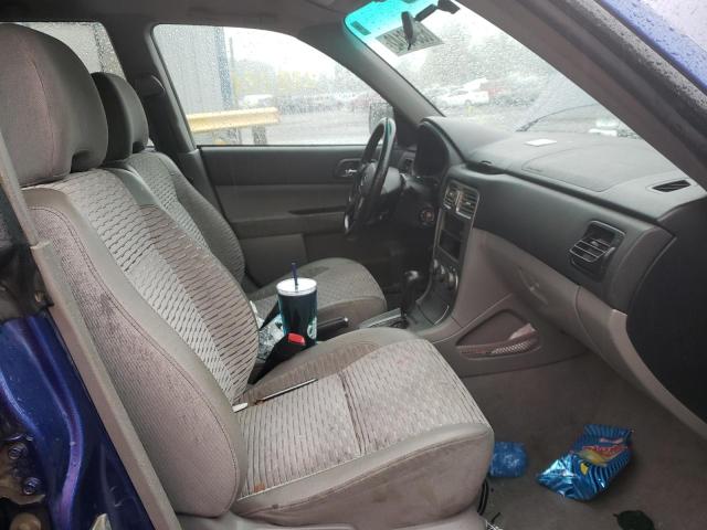 JF1SG65603H744665 - 2003 SUBARU FORESTER 2.5XS Көк фото 5
