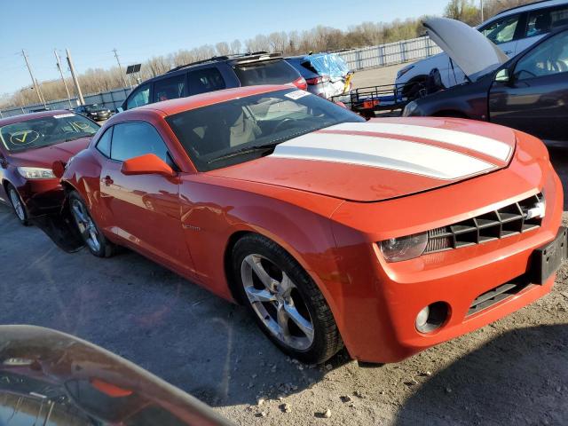 2G1FB1E34D9142272 - 2013 CHEVROLET CAMARO LT ORANGE photo 4