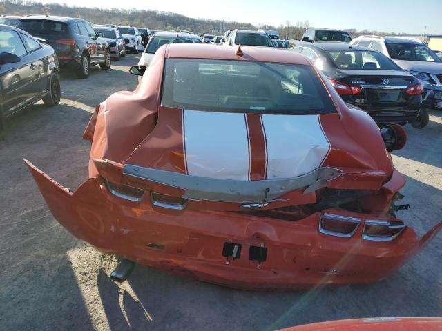 2G1FB1E34D9142272 - 2013 CHEVROLET CAMARO LT ORANGE photo 6