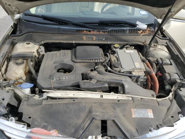 3LN6L2LUXFR621875 - 2015 LINCOLN MKZ HYBRID BEIGE photo 11