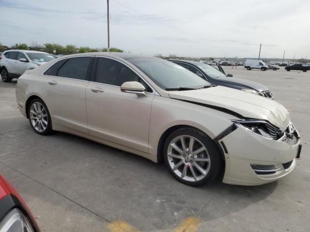 3LN6L2LUXFR621875 - 2015 LINCOLN MKZ HYBRID BEIGE photo 4