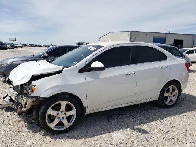 1G1JE5SB3C4180632 - 2012 CHEVROLET SONIC LTZ WHITE photo 1