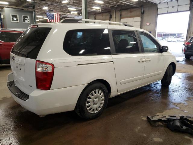 KNDMB233696317420 - 2009 KIA SEDONA EX WHITE photo 3