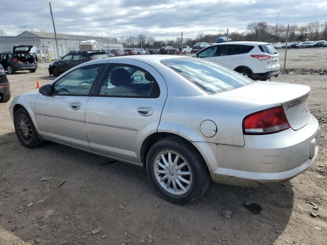 1C3EL46XX3N560046 - 2003 CHRYSLER SEBRING LX SILVER photo 2