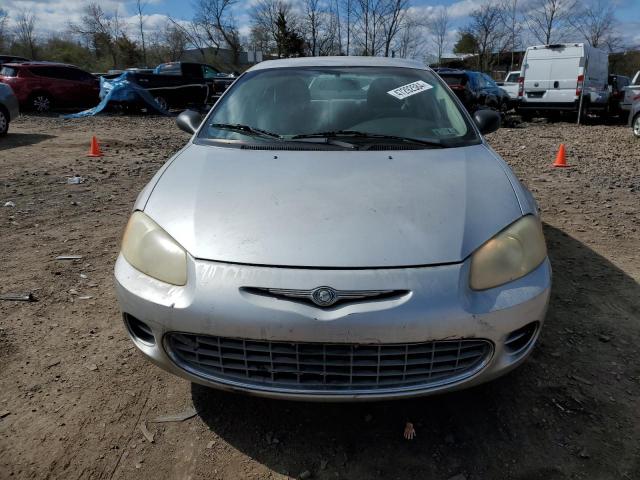 1C3EL46XX3N560046 - 2003 CHRYSLER SEBRING LX SILVER photo 5