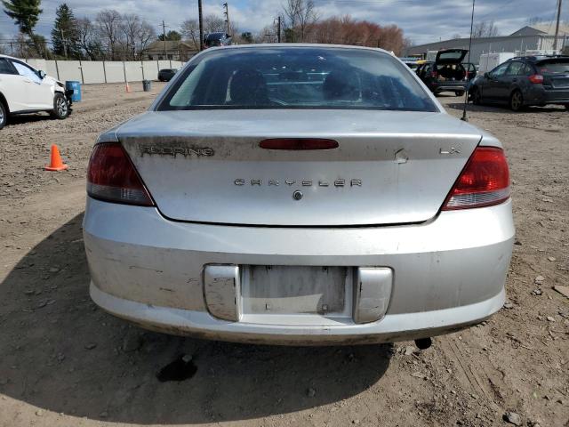 1C3EL46XX3N560046 - 2003 CHRYSLER SEBRING LX SILVER photo 6