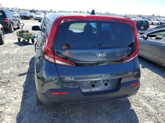 KNDJ23AU6M7772274 - 2021 KIA SOUL LX CHARCOAL photo 6