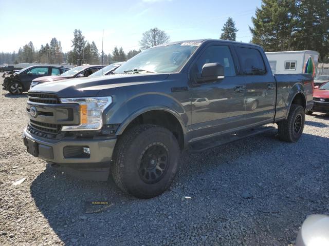 1FTFW1E52JKF82739 - 2018 FORD F150 SUPERCREW CHARCOAL photo 1