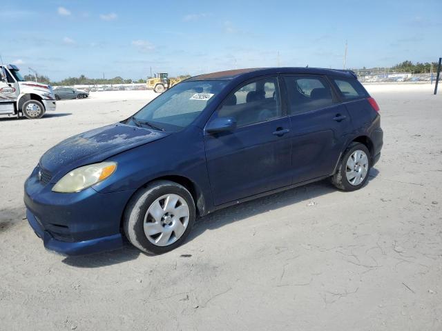 2T1KR32E53C005102 - 2003 TOYOTA COROLLA MA XR BLUE photo 1