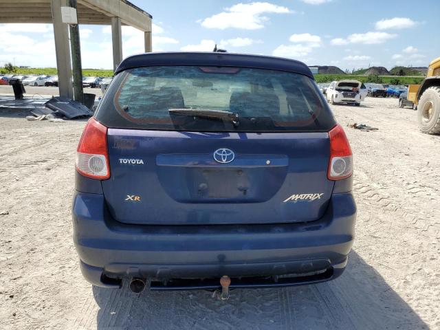 2T1KR32E53C005102 - 2003 TOYOTA COROLLA MA XR BLUE photo 6