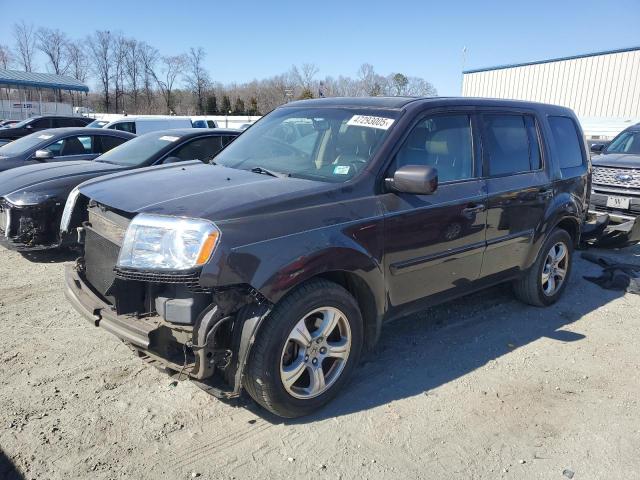 2012 HONDA PILOT EXLN, 