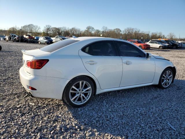 JTHBK262892083605 - 2009 LEXUS IS 250 WHITE photo 3