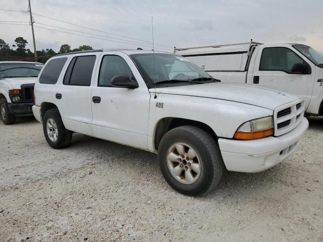 1D4HR38N63F555341 - 2003 DODGE DURANGO SPORT WHITE photo 4