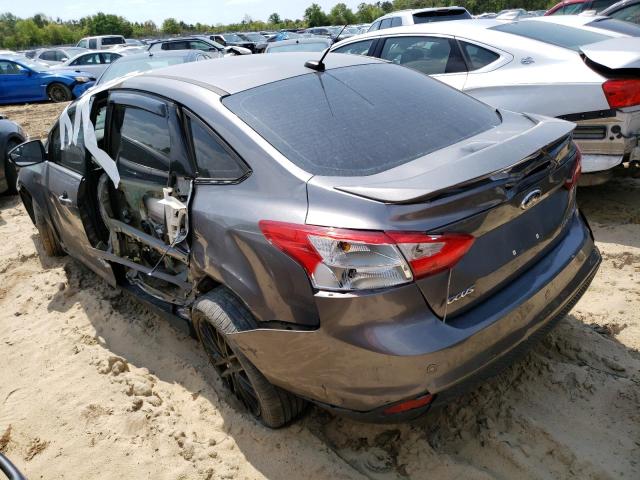 1FADP3J27EL446320 - 2014 FORD FOCUS TITANIUM GRAY photo 2