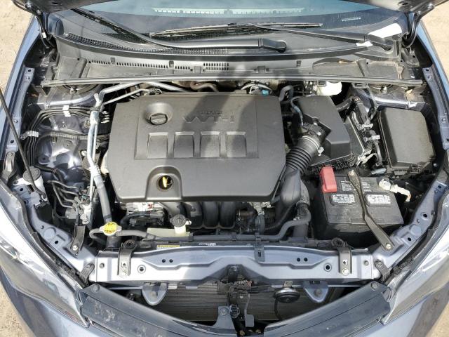 5YFBURHE6HP601075 - 2017 TOYOTA COROLLA L GRAY photo 11