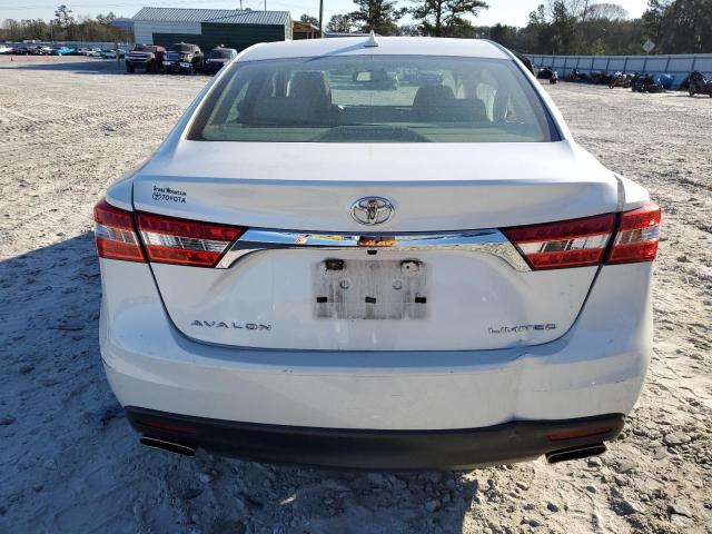 4T1BK1EB6DU011260 - 2013 TOYOTA AVALON BASE WHITE photo 6