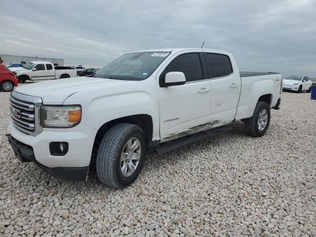 1GTG6BE31F1198909 - 2015 GMC CANYON SLE WHITE photo 1