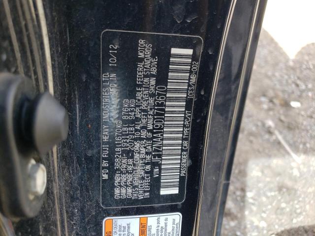 JF1ZNAA19D1713670 - 2013 TOYOTA SCION FR-S 黑色 照片 13