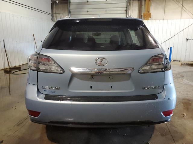 2T2BK1BA4AC020091 - 2010 LEXUS RX 350 BLUE photo 6