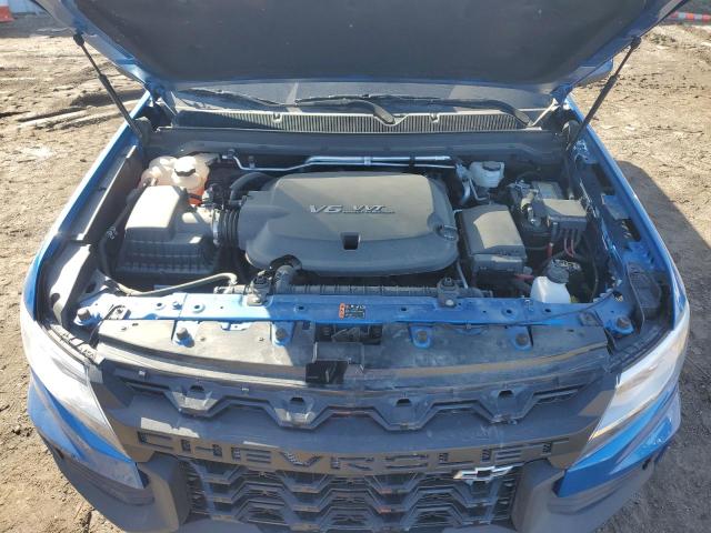1GCGTEEN1N1318735 - 2022 CHEVROLET COLORADO ZR2 BLUE photo 11
