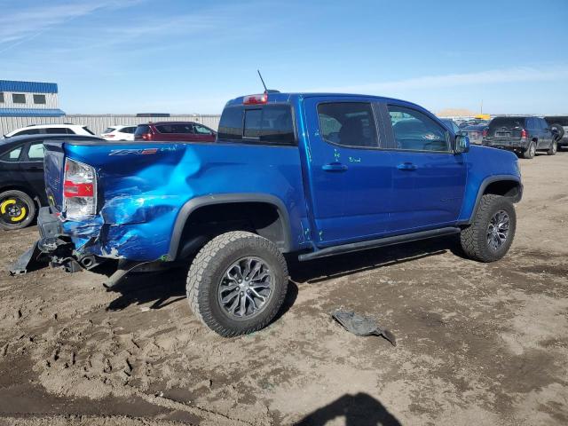 1GCGTEEN1N1318735 - 2022 CHEVROLET COLORADO ZR2 BLUE photo 3