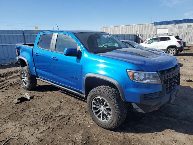 1GCGTEEN1N1318735 - 2022 CHEVROLET COLORADO ZR2 BLUE photo 4