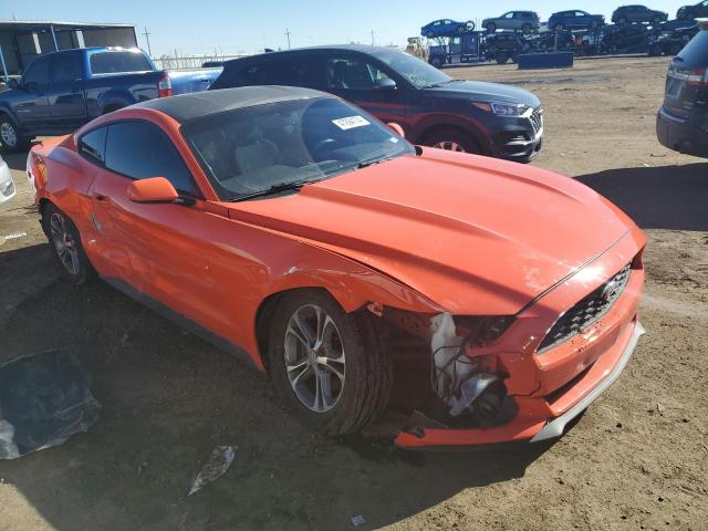 1FA6P8AM3F5303443 - 2015 FORD MUSTANG ORANGE photo 4