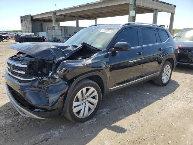 1V2BR2CA8MC516575 - 2021 VOLKSWAGEN ATLAS SEL BLACK photo 1
