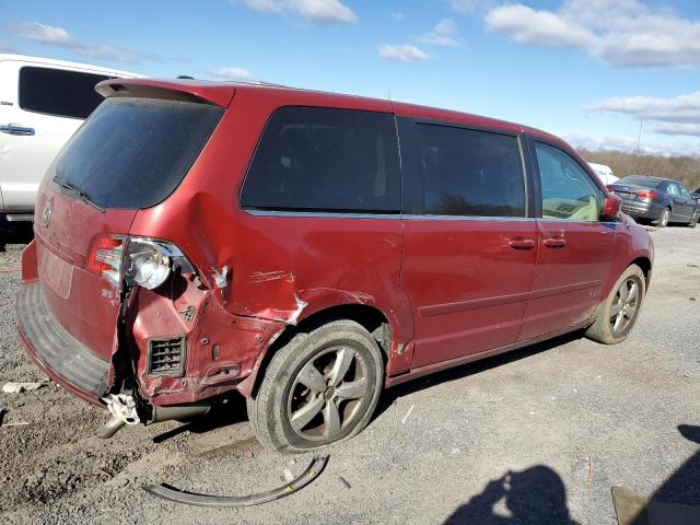 2V4RW3D18AR184370 - 2010 VOLKSWAGEN ROUTAN SE RED photo 3