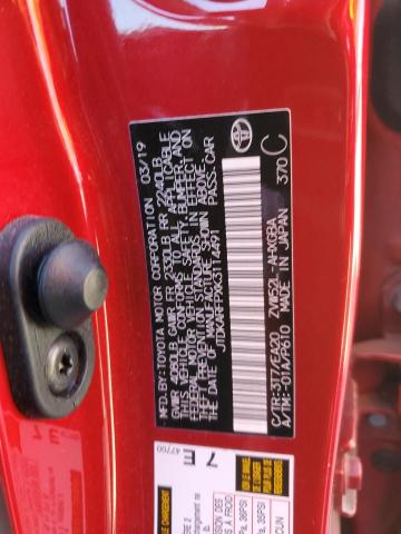 JTDKARFPXK3114491 - 2019 TOYOTA PRIUS PRIM 红色 照片 13