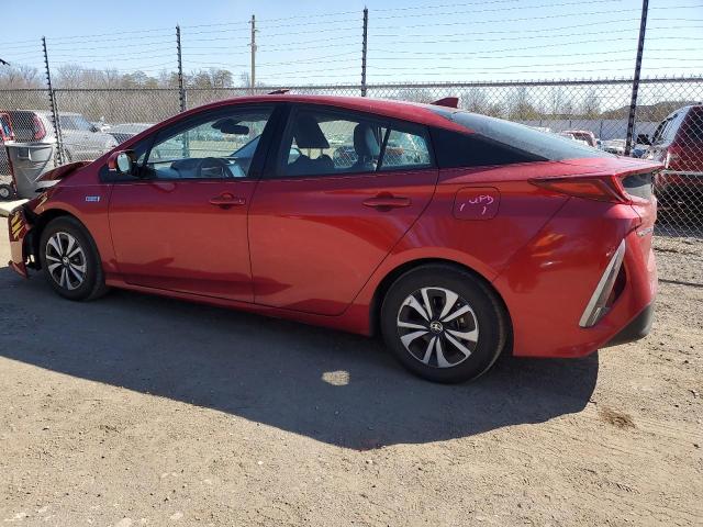 JTDKARFPXK3114491 - 2019 TOYOTA PRIUS PRIM 红色 照片 2