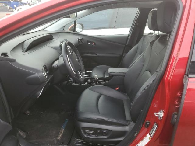 JTDKARFPXK3114491 - 2019 TOYOTA PRIUS PRIM 红色 照片 7