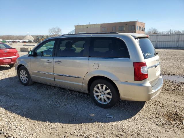 2C4RC1BG6ER124379 - 2014 CHRYSLER TOWN & COU TOURING TAN photo 2