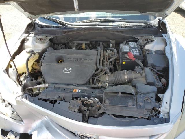 1YVHZ8CH8A5M51278 - 2010 MAZDA 6 I SILVER photo 11