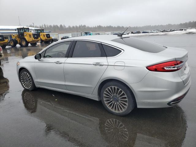 3FA6P0H93HR338311 - 2017 FORD FUSION SE SILVER photo 2