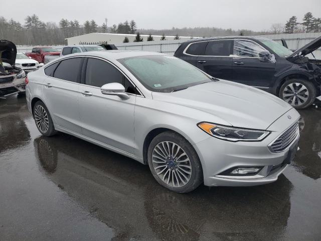 3FA6P0H93HR338311 - 2017 FORD FUSION SE SILVER photo 4