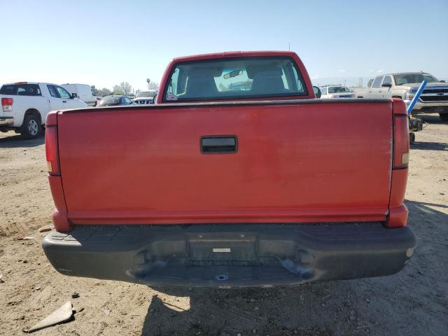 1GCCS145518220384 - 2001 CHEVROLET S TRUCK S10 RED photo 6