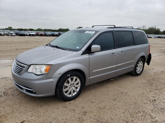 2C4RC1BG3DR631156 - 2013 CHRYSLER TOWN & COU TOURING SILVER photo 1