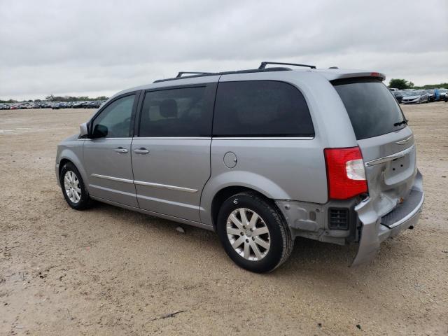 2C4RC1BG3DR631156 - 2013 CHRYSLER TOWN & COU TOURING SILVER photo 2