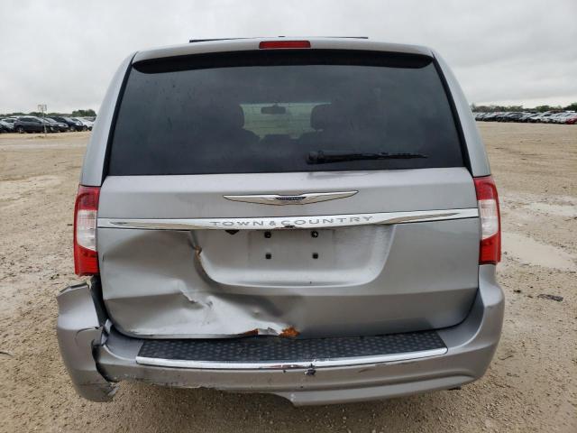 2C4RC1BG3DR631156 - 2013 CHRYSLER TOWN & COU TOURING SILVER photo 6