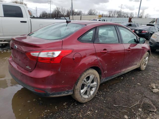 1FADP3F2XDL232221 - 2013 FORD FOCUS SE MAROON photo 3